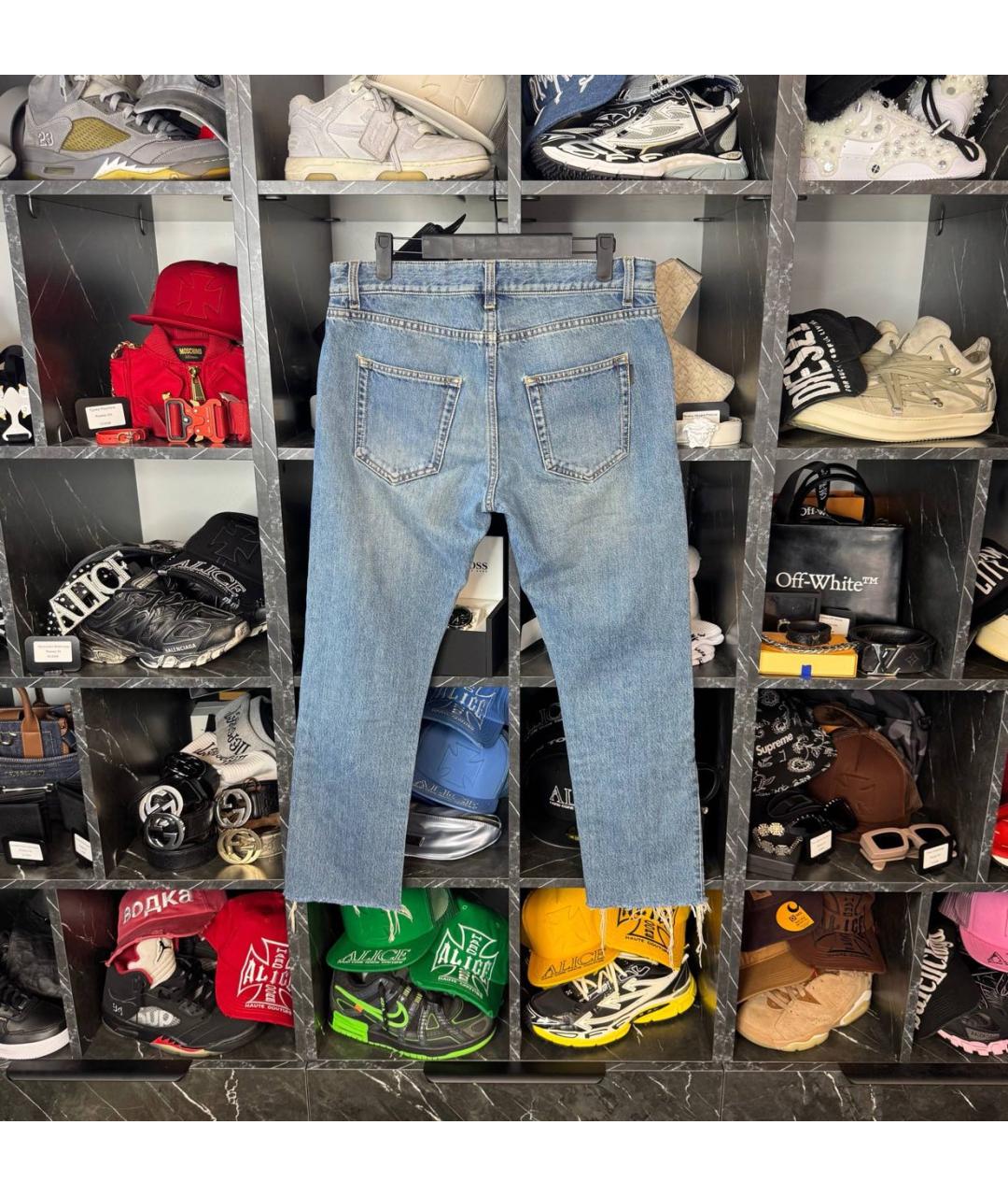 SAINT LAURENT Голубые джинсы, фото 2