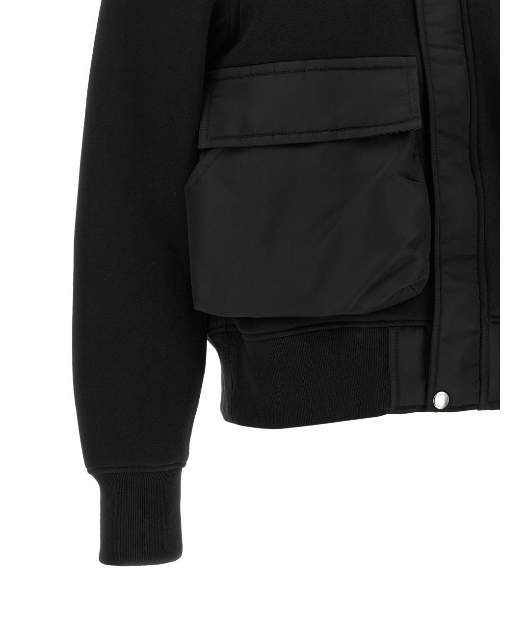 SACAI Черная хлопковая куртка, фото 4