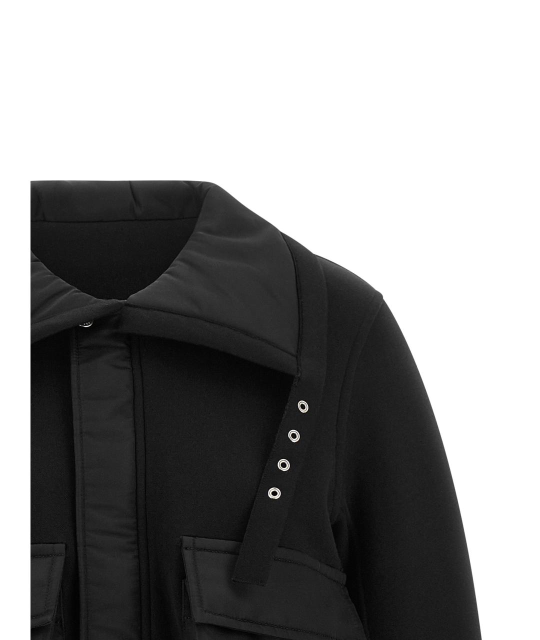 SACAI Черная хлопковая куртка, фото 3