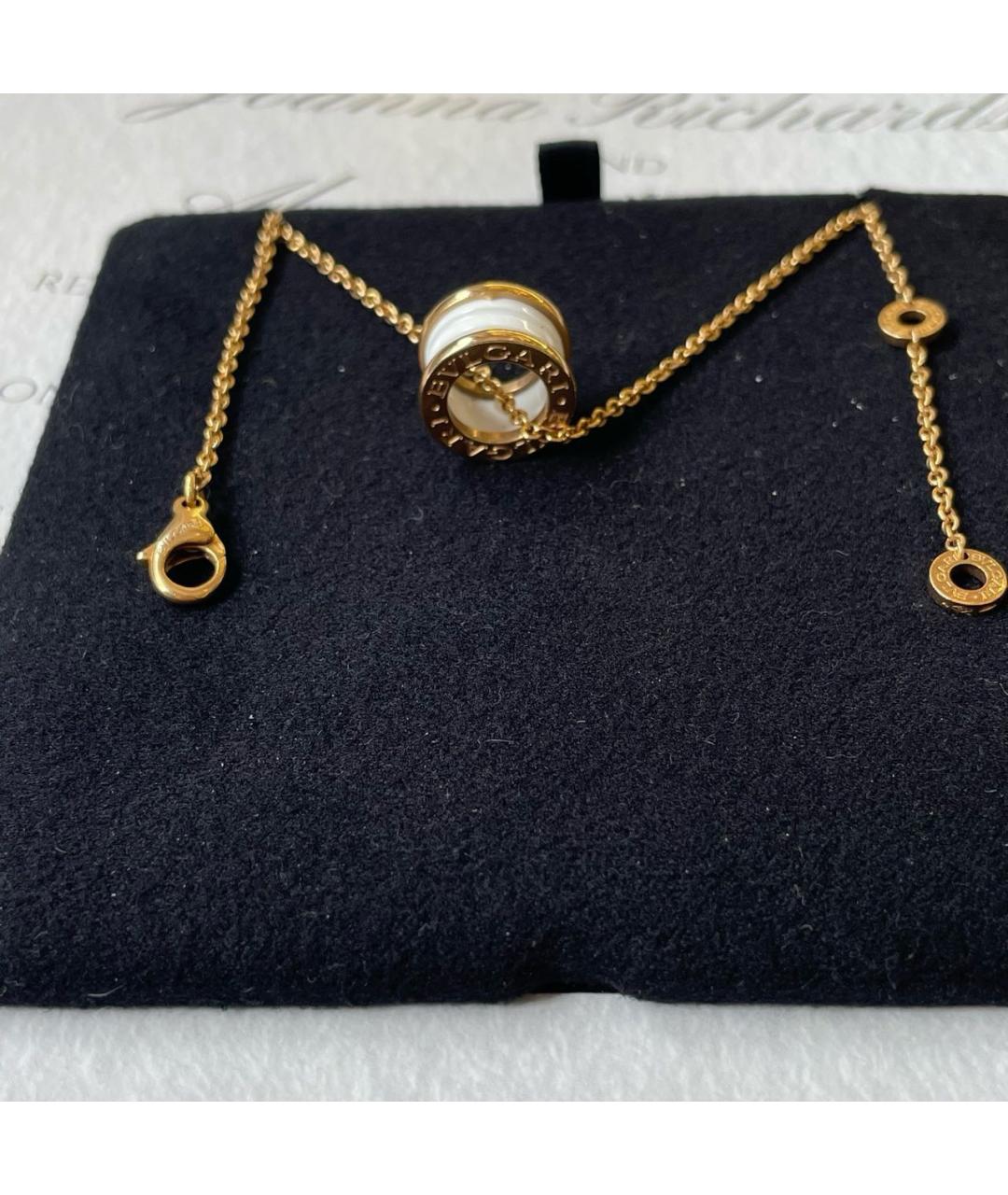 BVLGARI Золотое колье из розового золота, фото 3