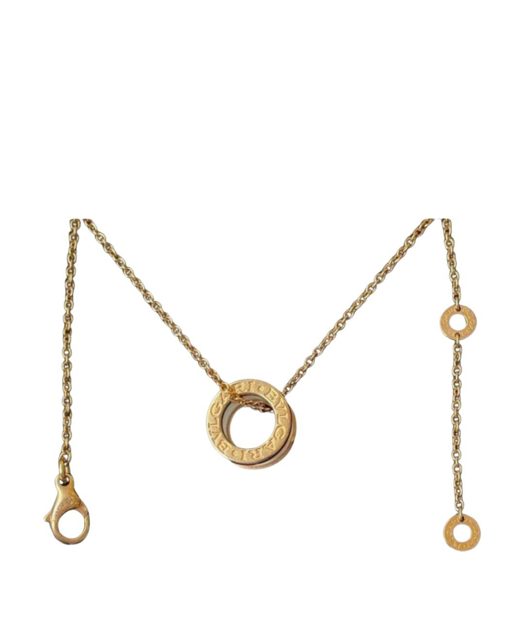BVLGARI Золотое колье из розового золота, фото 1