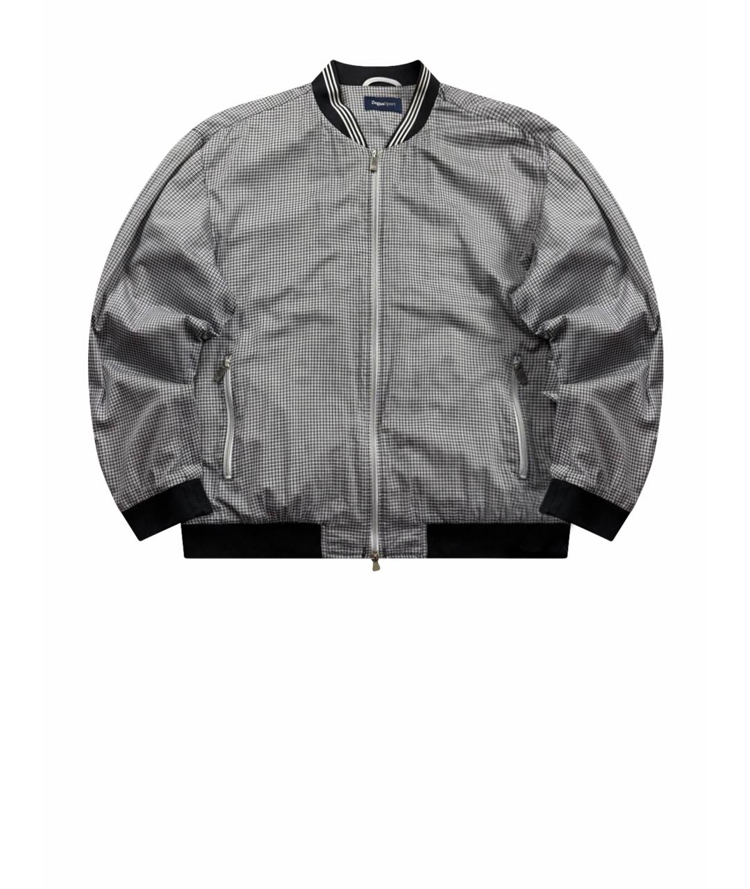 ZEGNA Антрацитовая хлопковая куртка, фото 1
