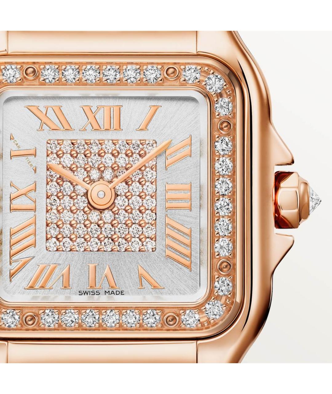 CARTIER Золотые часы из розового золота, фото 3
