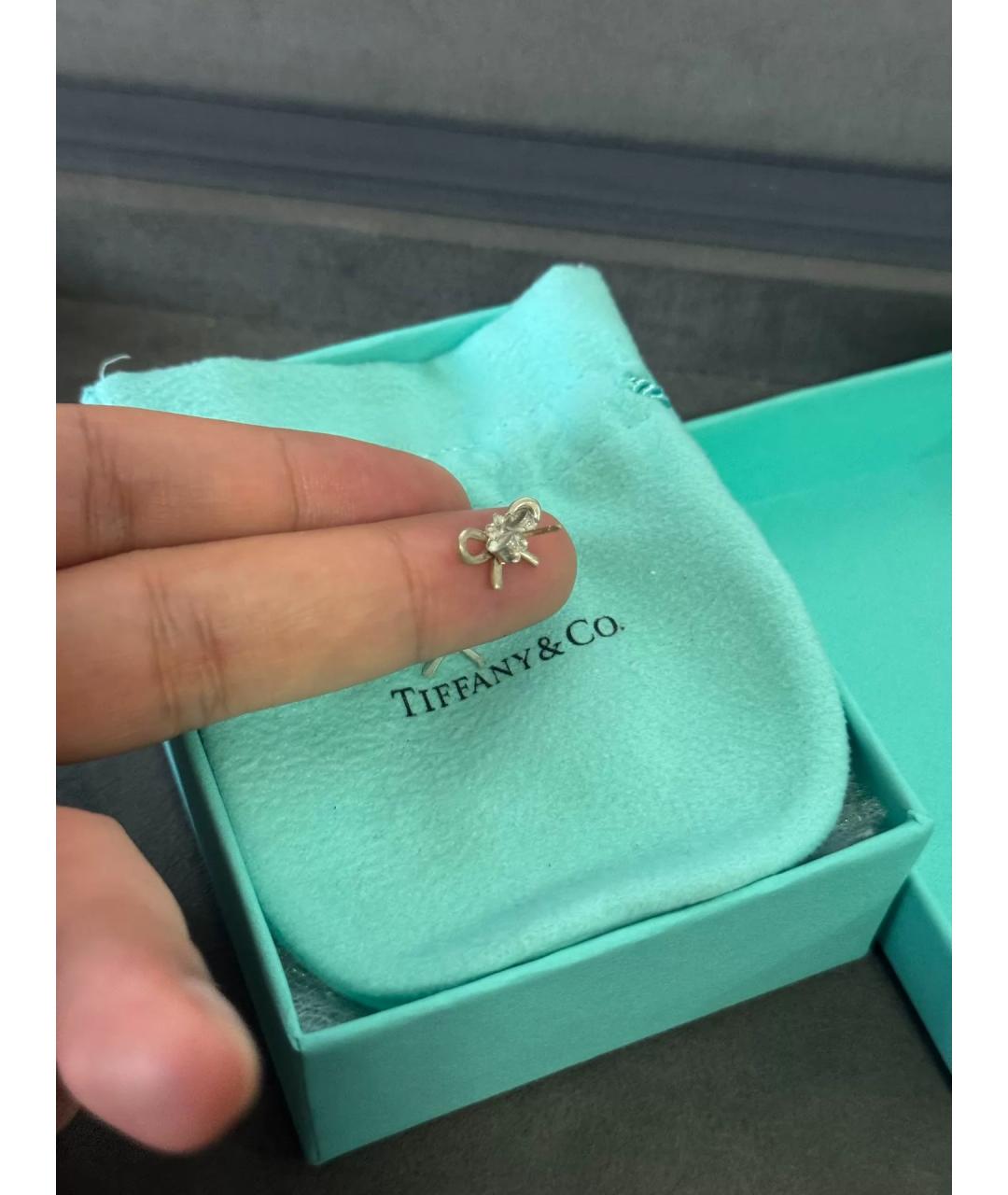 TIFFANY&CO Серебряные серебряные серьги, фото 3