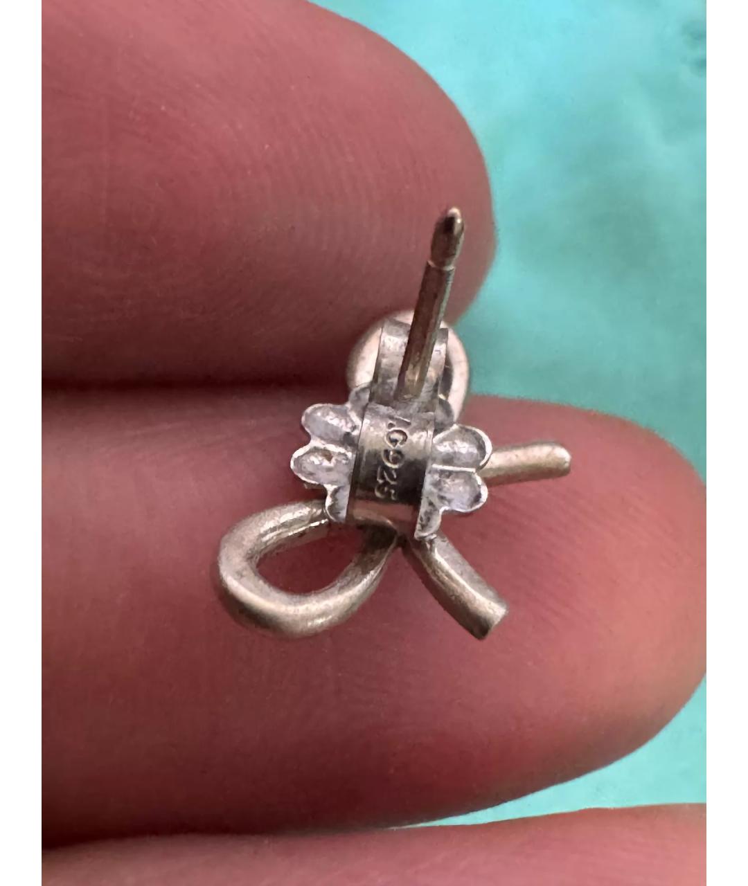TIFFANY&CO Серебряные серебряные серьги, фото 4