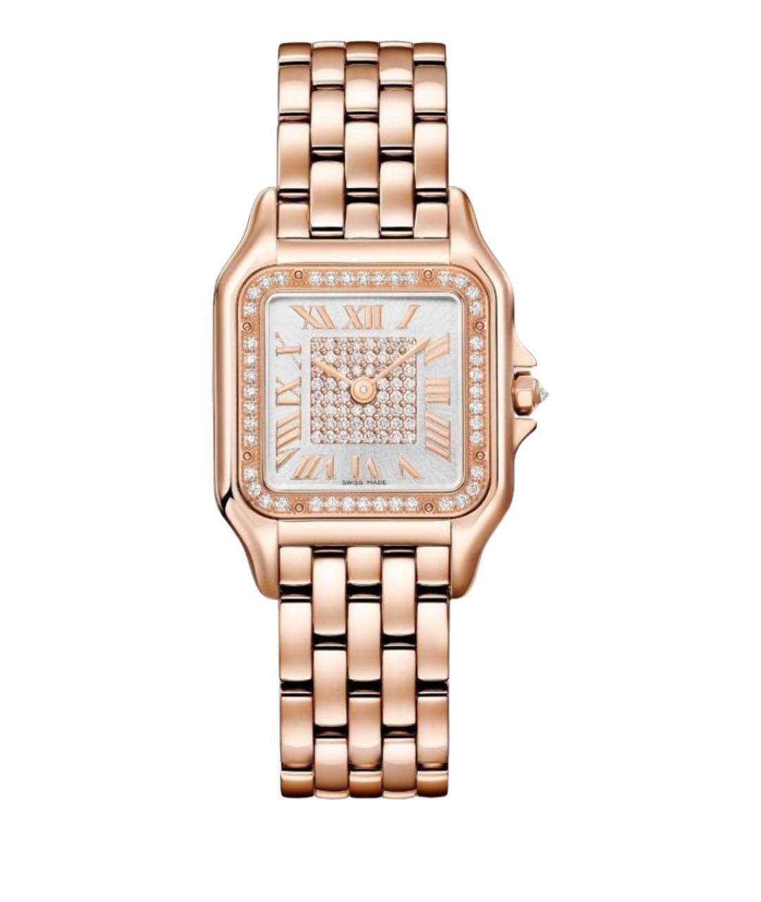 CARTIER Золотые часы из розового золота, фото 1