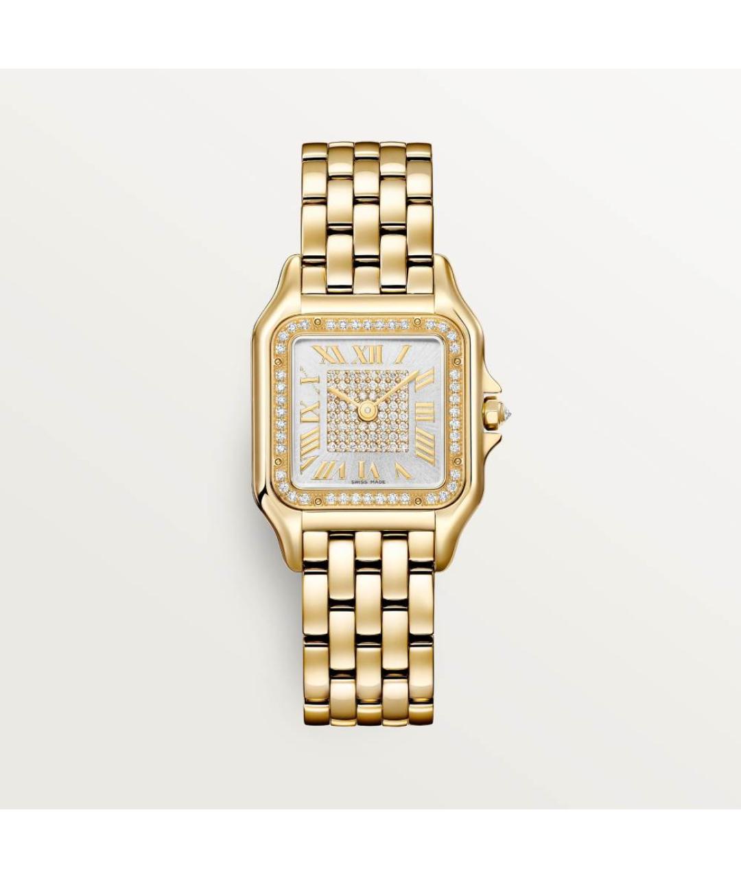 CARTIER Золотые часы из желтого золота, фото 4