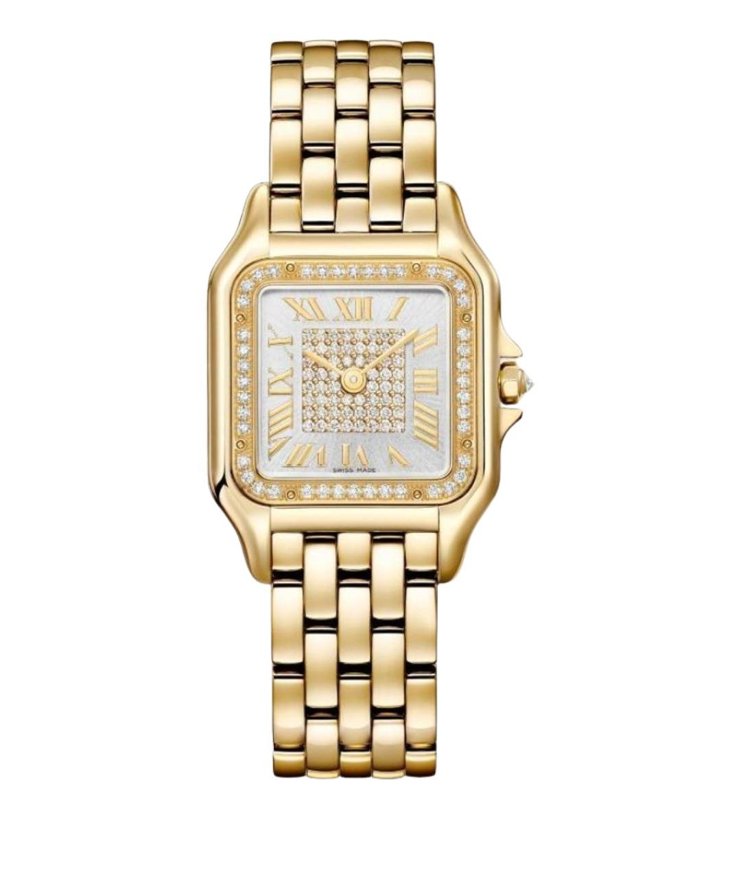 CARTIER Золотые часы из желтого золота, фото 1