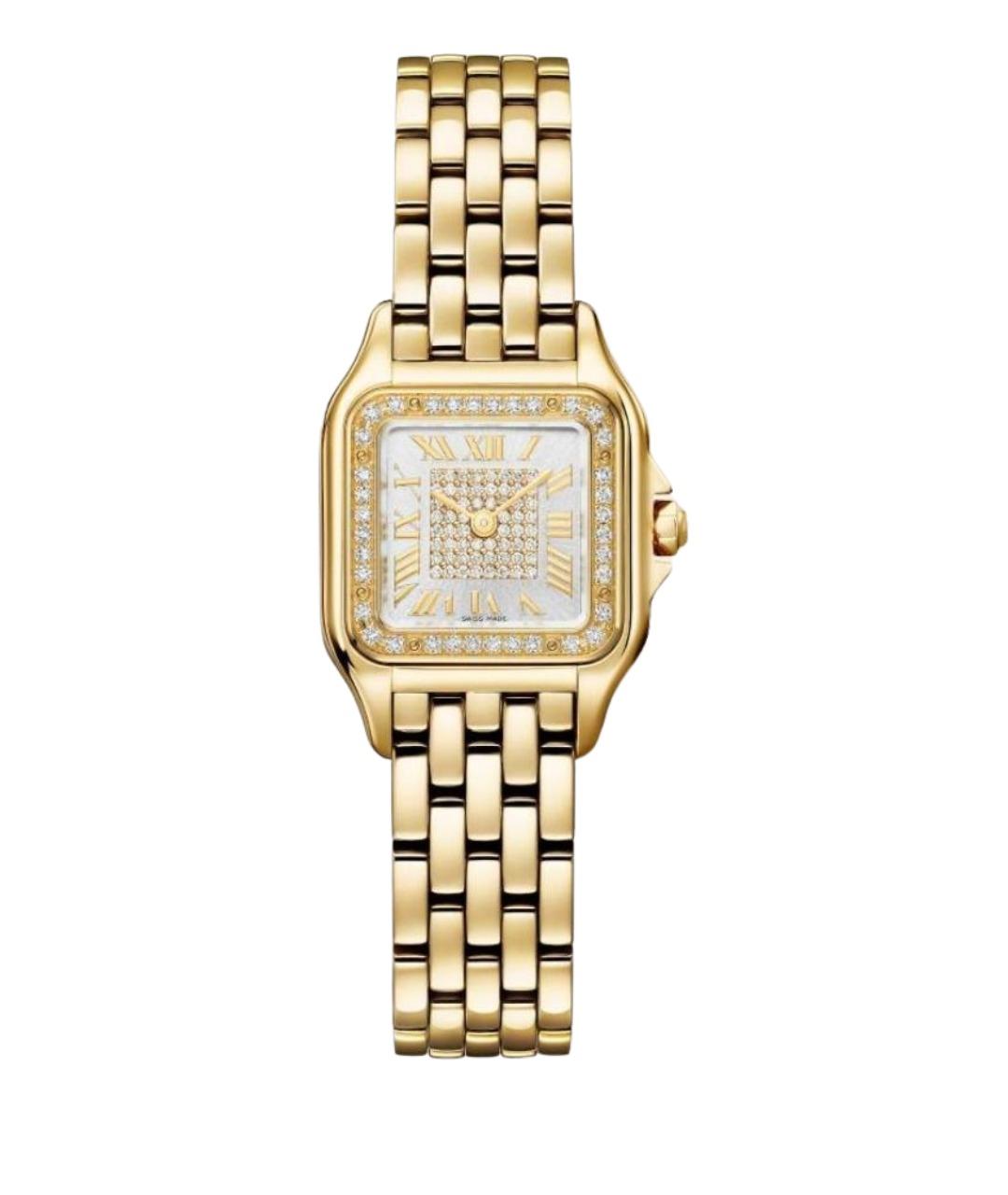 CARTIER Золотые часы из желтого золота, фото 1