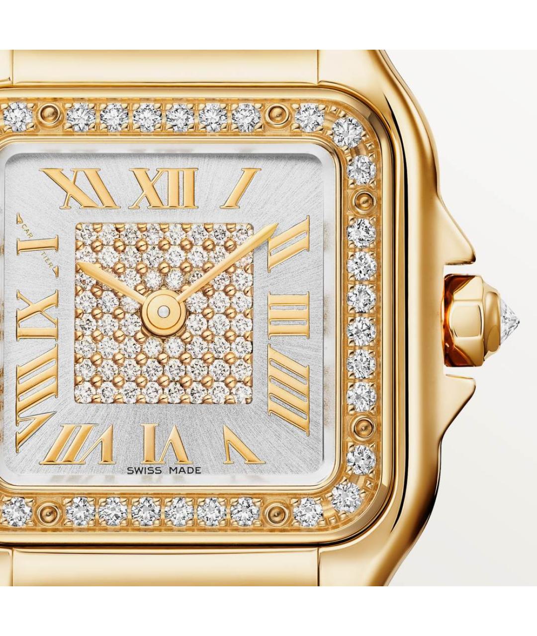 CARTIER Золотые часы из желтого золота, фото 2