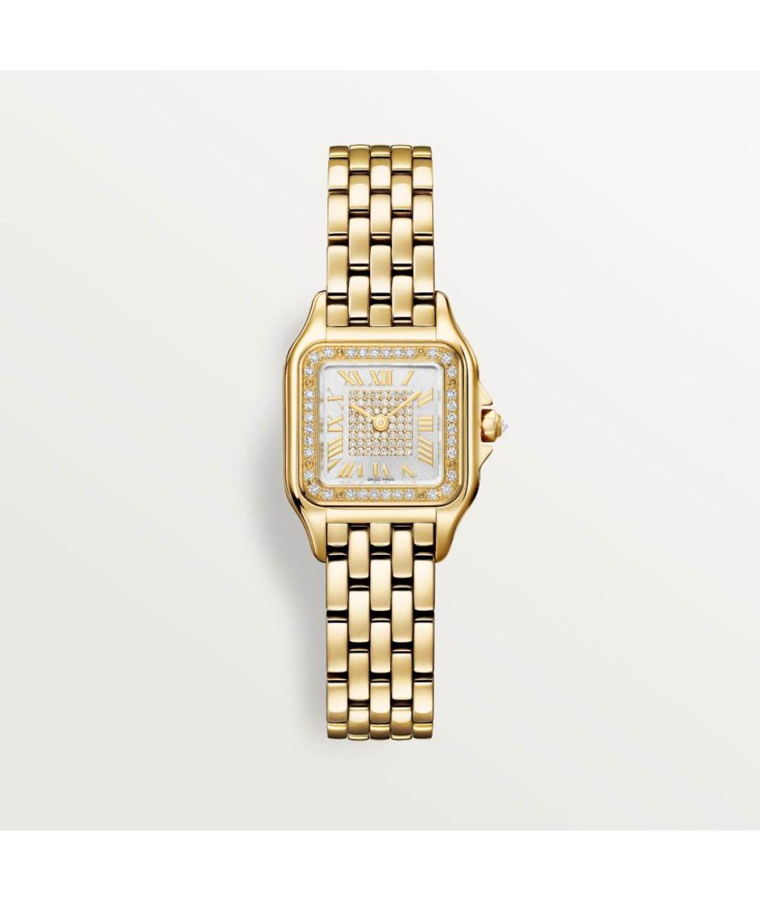 CARTIER Золотые часы из желтого золота, фото 4