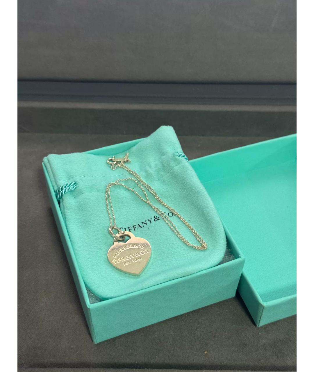 TIFFANY&CO Серебряная серебряная подвеска, фото 10