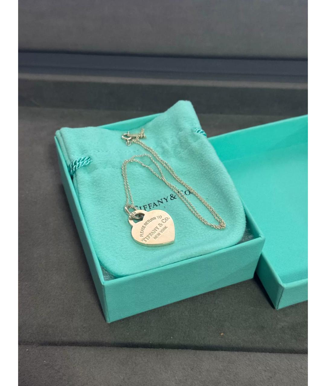 TIFFANY&CO Серебряная серебряная подвеска, фото 2