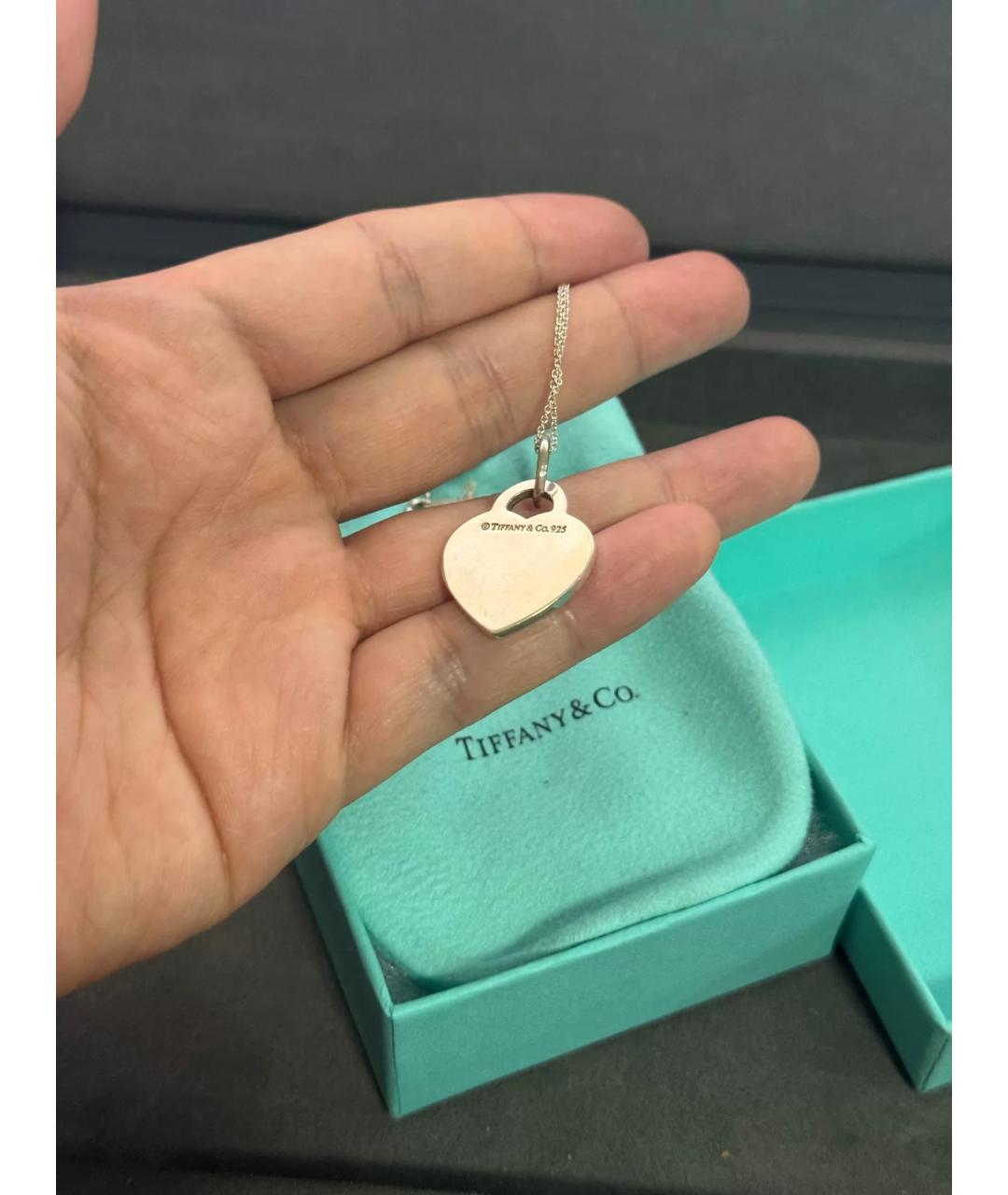 TIFFANY&CO Серебряная серебряная подвеска, фото 8