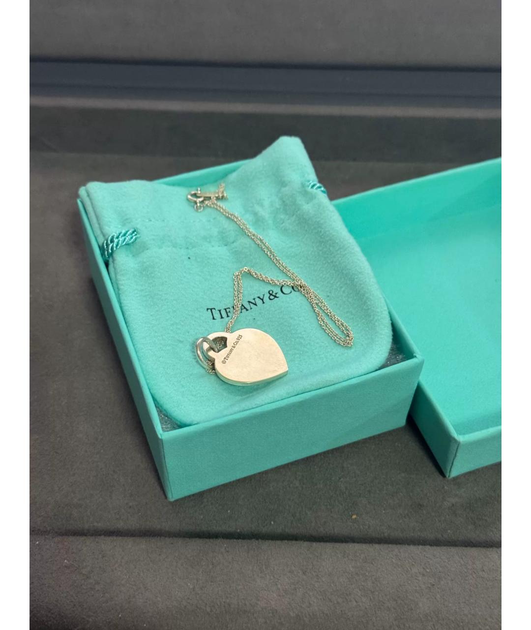 TIFFANY&CO Серебряная серебряная подвеска, фото 3
