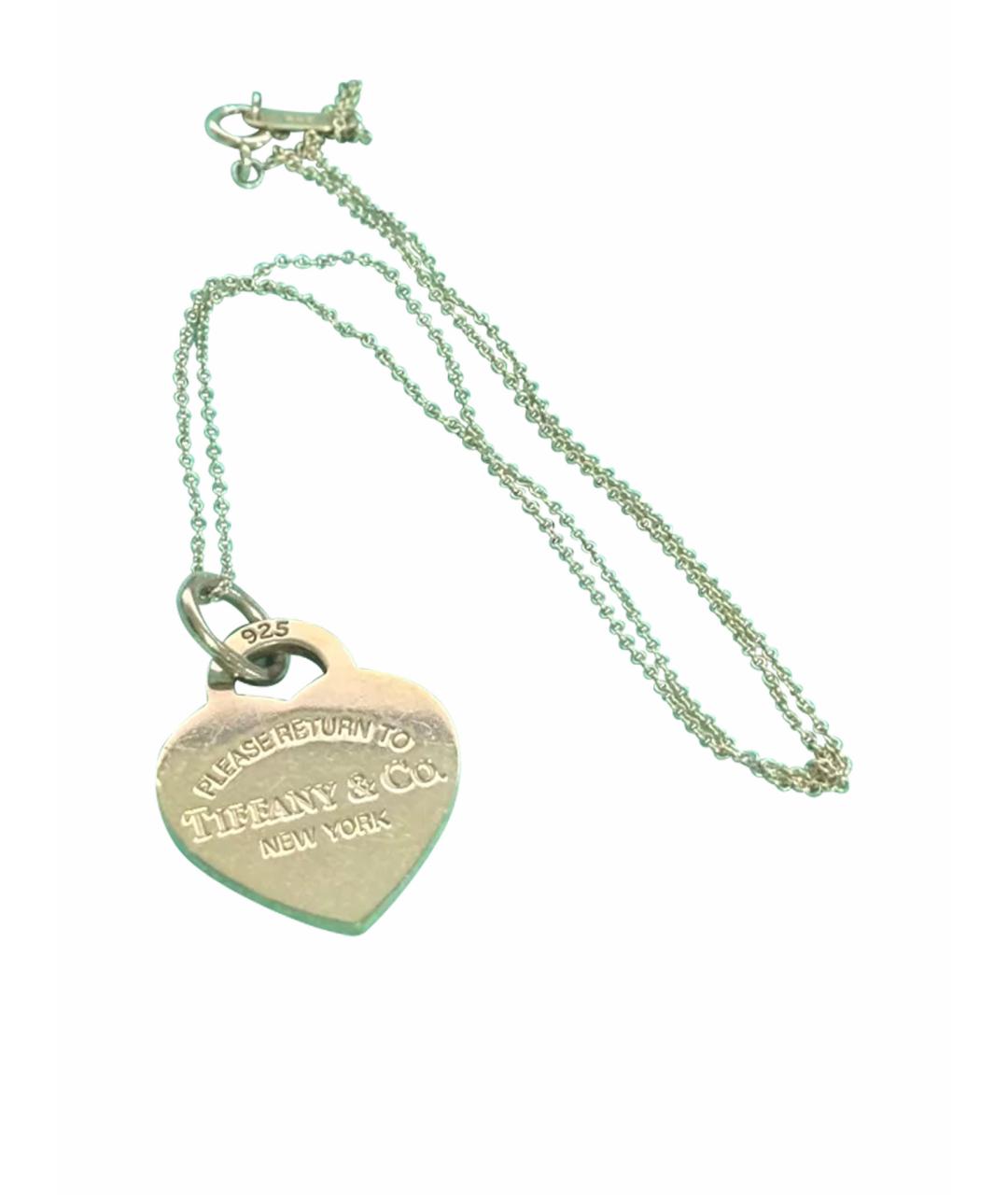 TIFFANY&CO Серебряная серебряная подвеска, фото 1