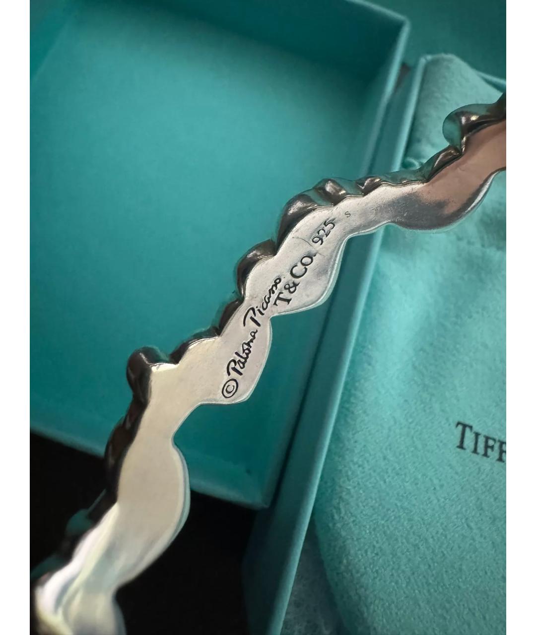 TIFFANY&CO Серебряный серебряный браслет, фото 9