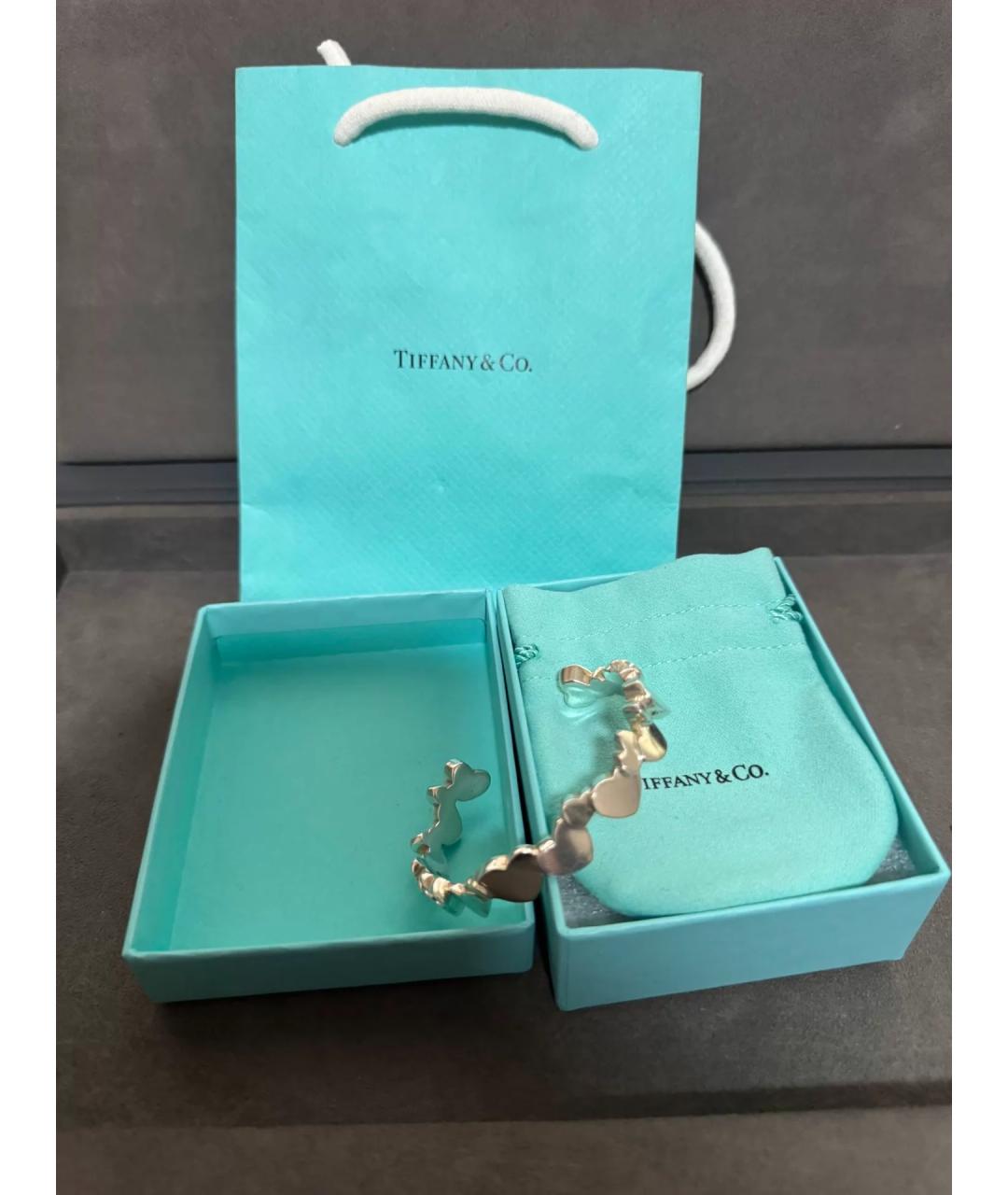 TIFFANY&CO Серебряный серебряный браслет, фото 10