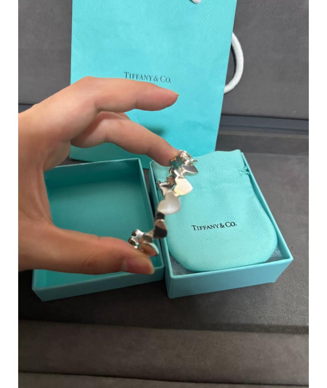 TIFFANY&CO Серебряный серебряный браслет, фото 5