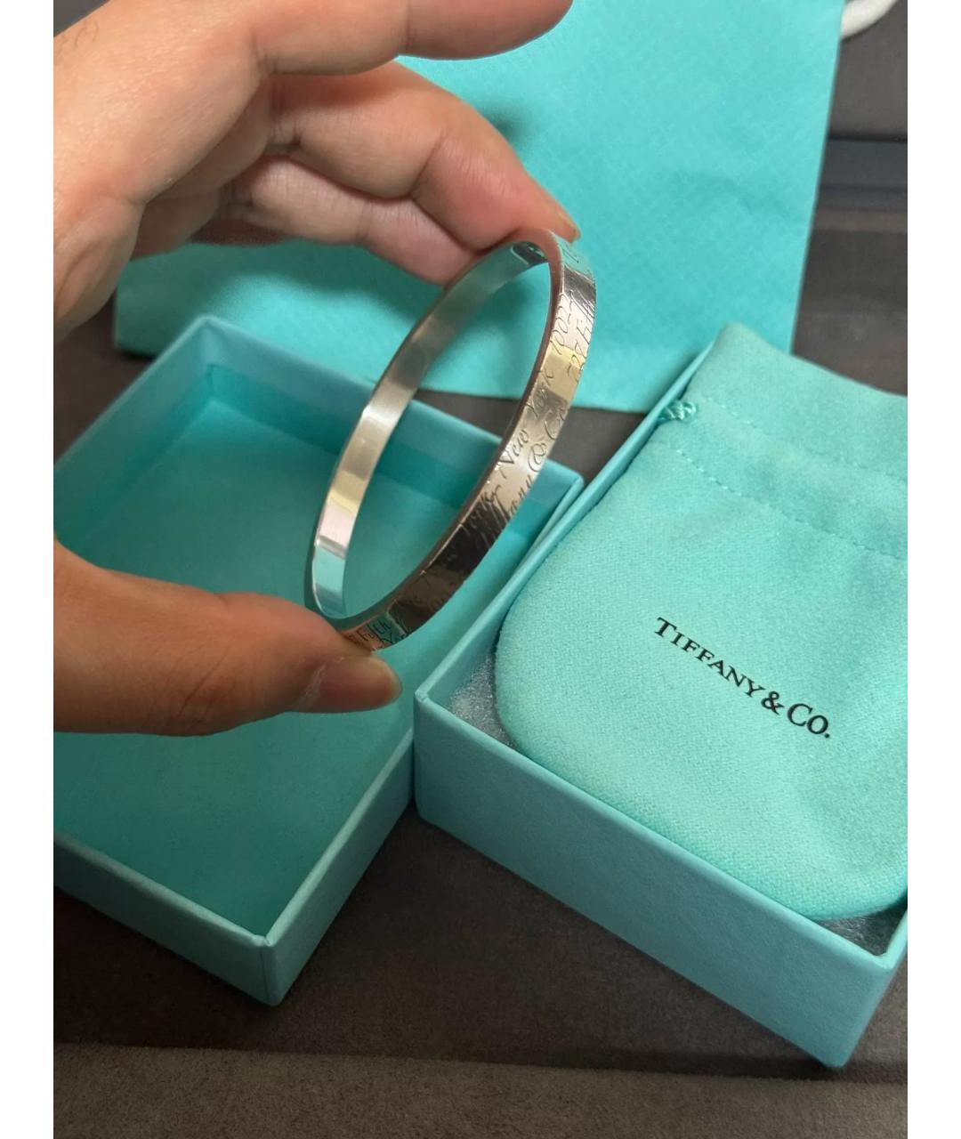 TIFFANY&CO Серебряный серебряный браслет, фото 5