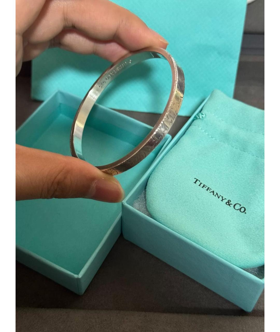 TIFFANY&CO Серебряный серебряный браслет, фото 7