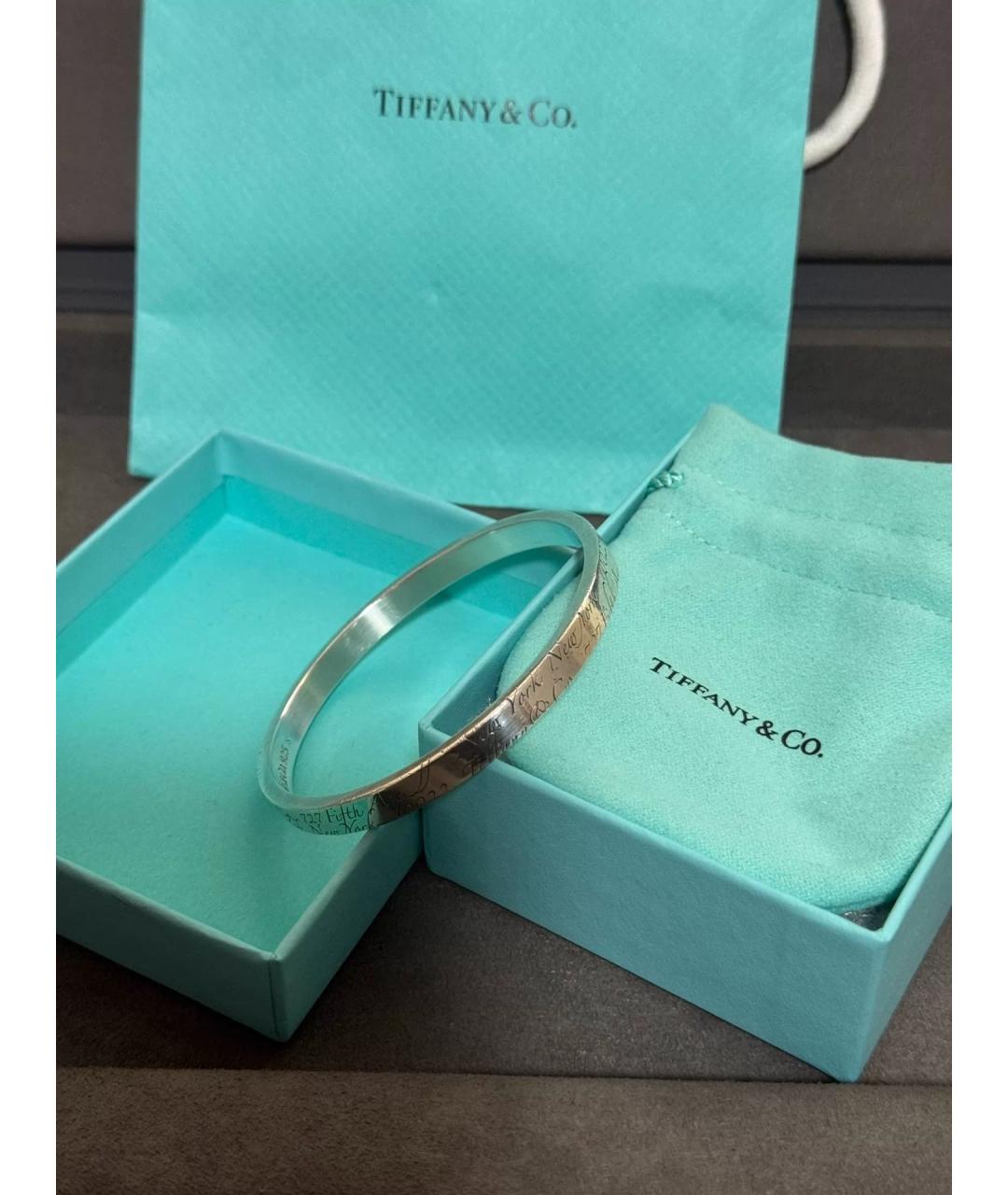 TIFFANY&CO Серебряный серебряный браслет, фото 10