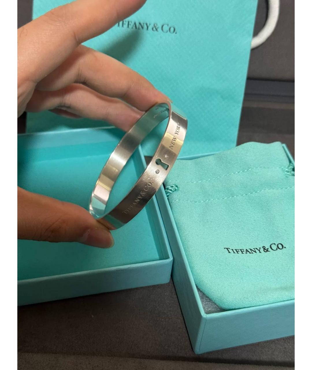 TIFFANY&CO Серебряный серебряный браслет, фото 3