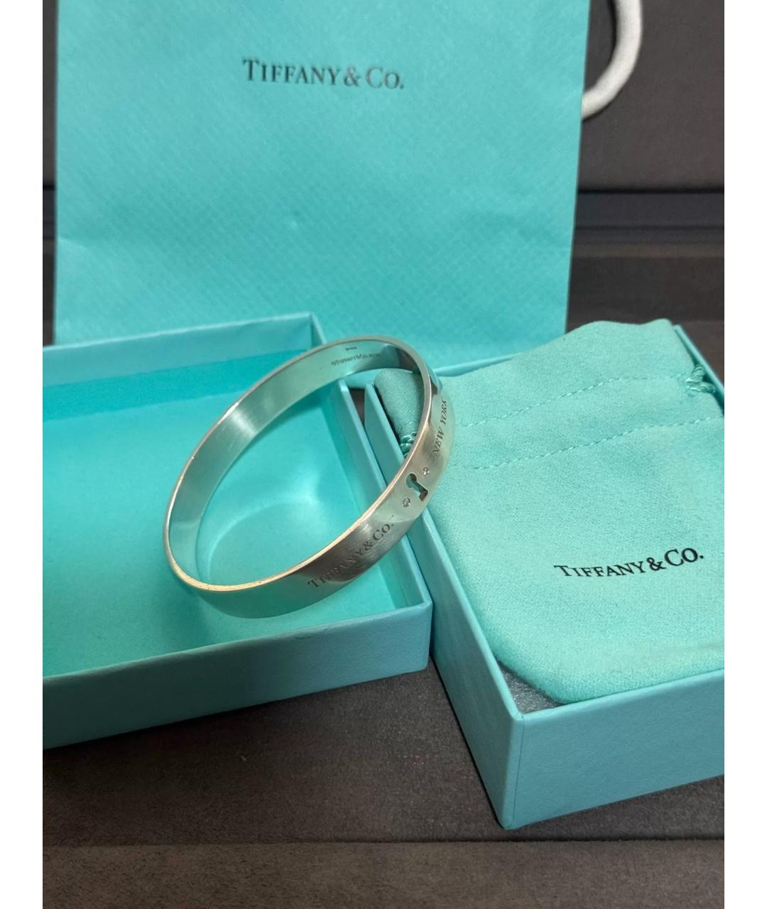 TIFFANY&CO Серебряный серебряный браслет, фото 2