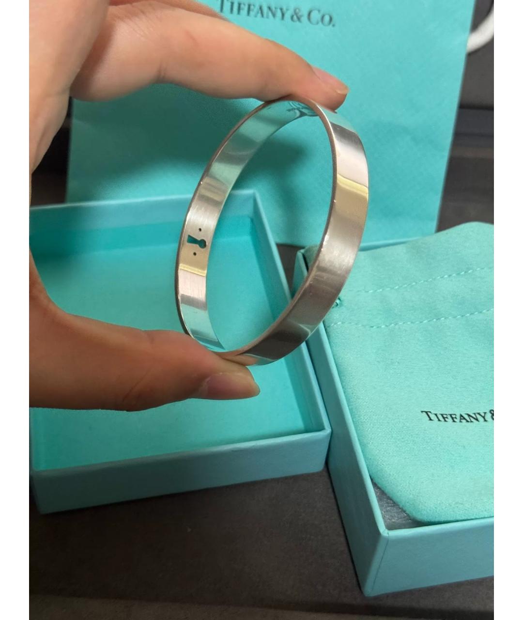 TIFFANY&CO Серебряный серебряный браслет, фото 5