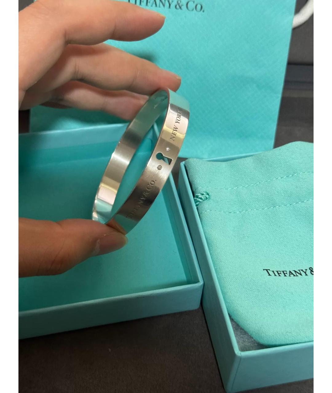 TIFFANY&CO Серебряный серебряный браслет, фото 7
