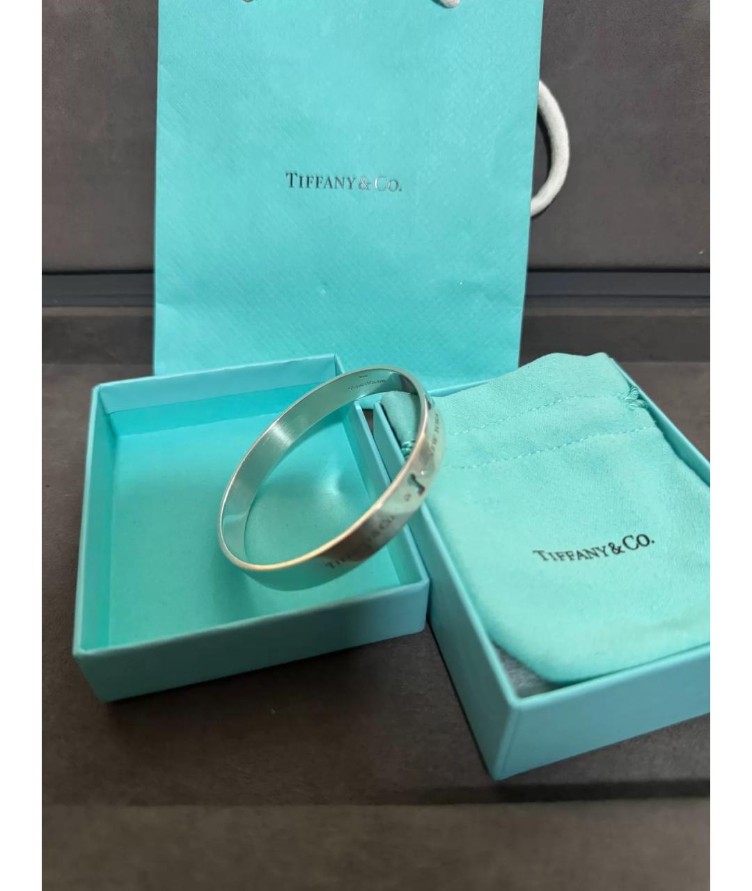 TIFFANY&CO Серебряный серебряный браслет, фото 10