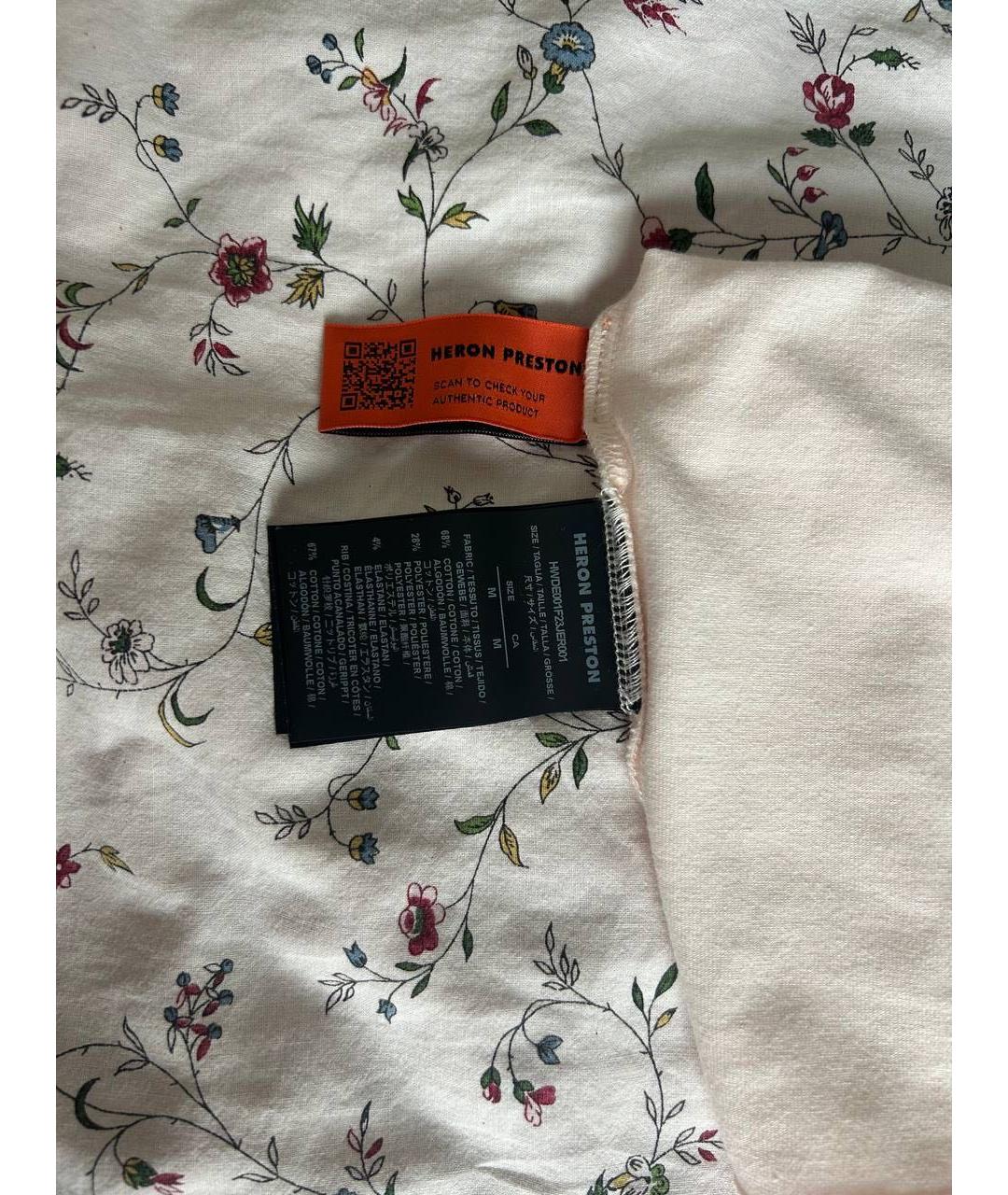 HERON PRESTON Розовое хлопковое повседневное платье, фото 3