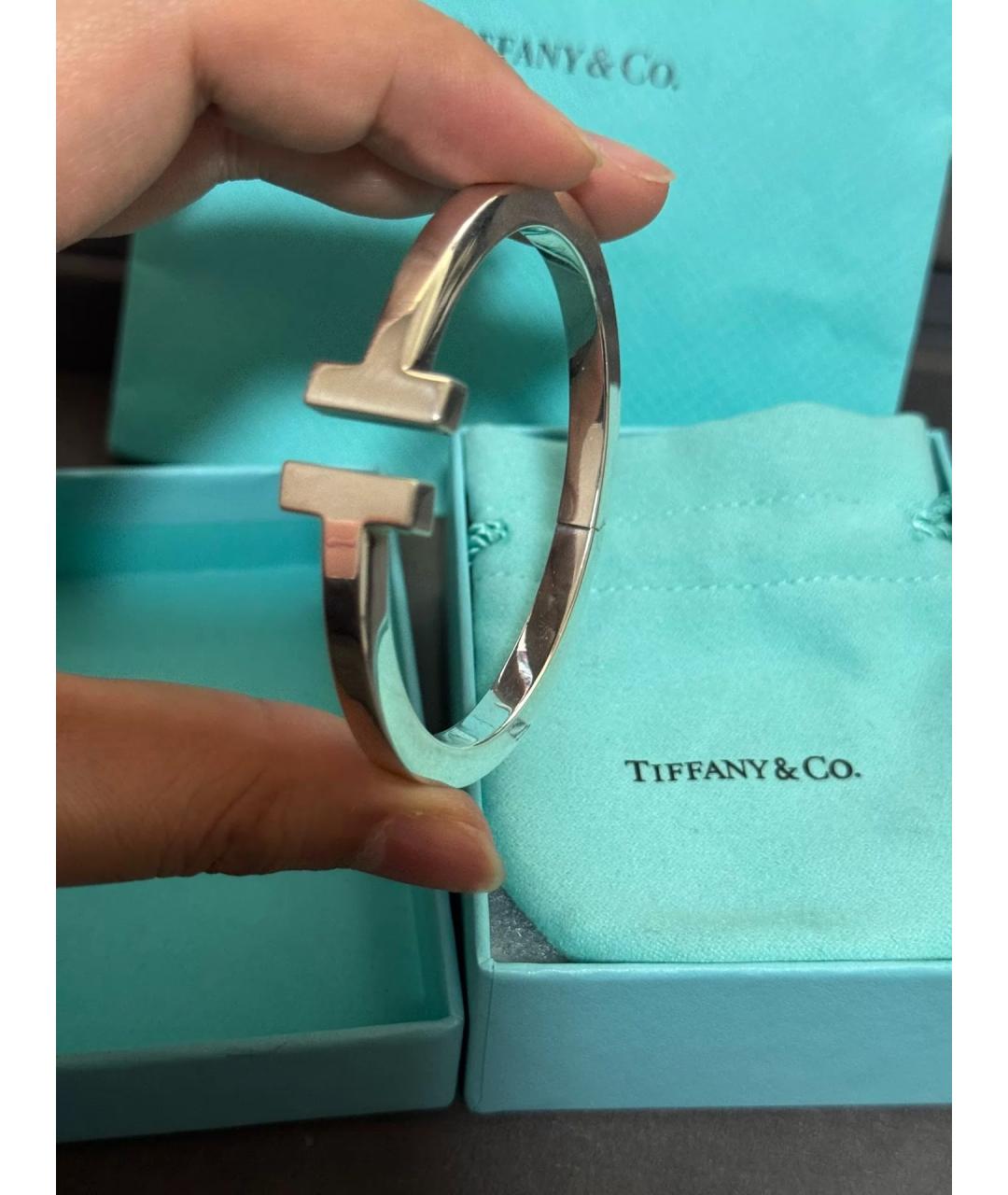TIFFANY&CO Серебряный серебряный браслет, фото 4