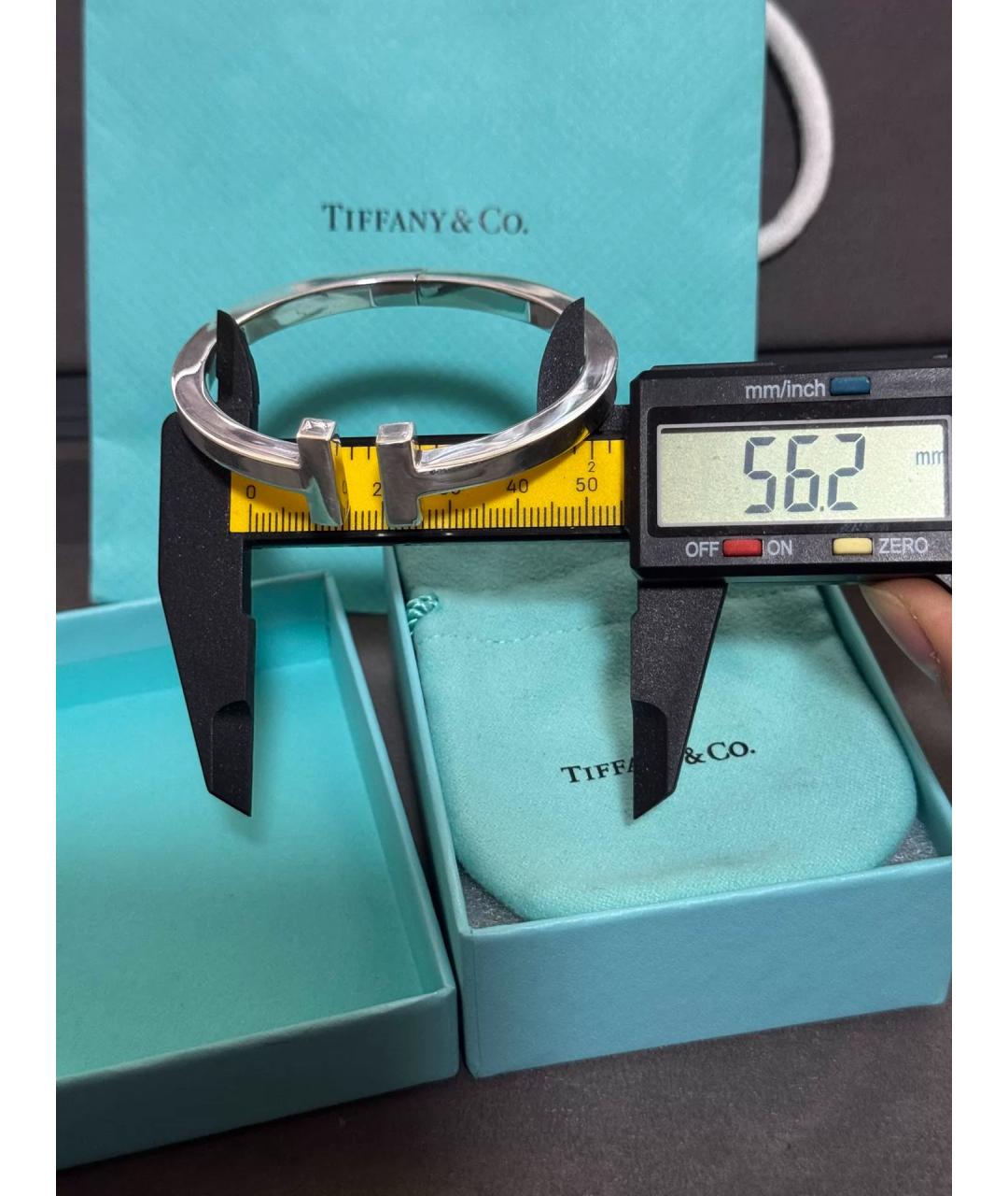 TIFFANY&CO Серебряный серебряный браслет, фото 8