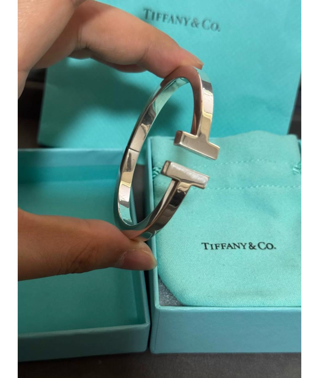 TIFFANY&CO Серебряный серебряный браслет, фото 3