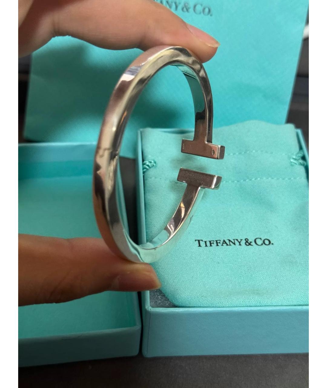 TIFFANY&CO Серебряный серебряный браслет, фото 6