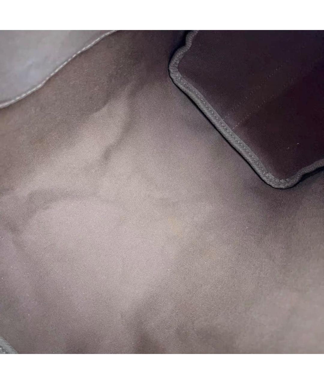 LOUIS VUITTON Коричневая сумка через плечо из канвы, фото 8