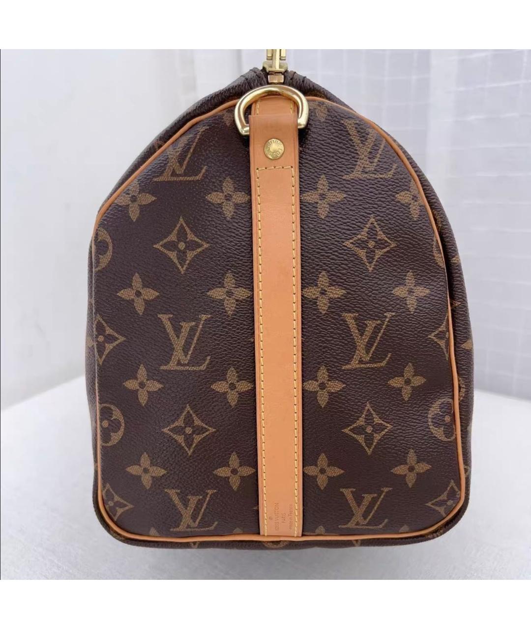 LOUIS VUITTON Коричневая сумка через плечо из канвы, фото 5