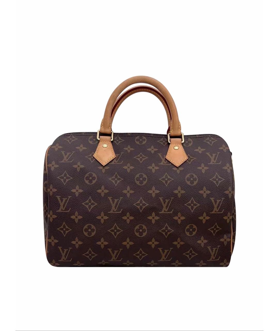 LOUIS VUITTON Коричневая сумка через плечо из канвы, фото 1