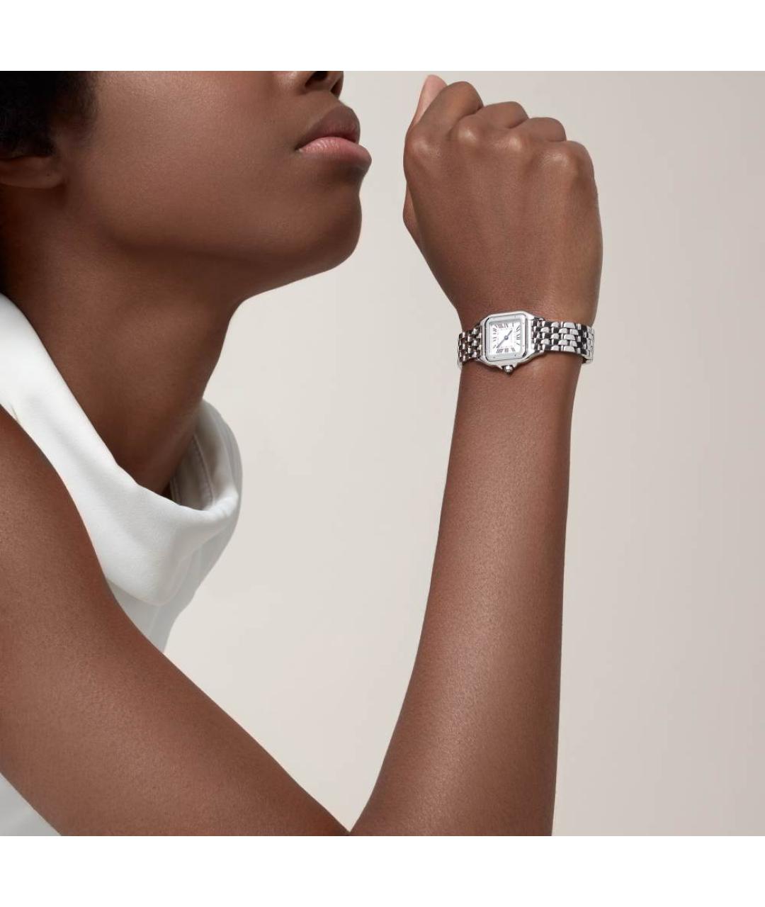 CARTIER Серебряные металлические часы, фото 2