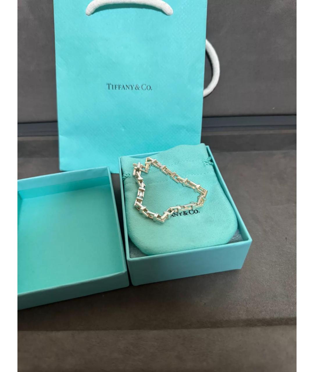 TIFFANY&CO Серебряный серебряный браслет, фото 2