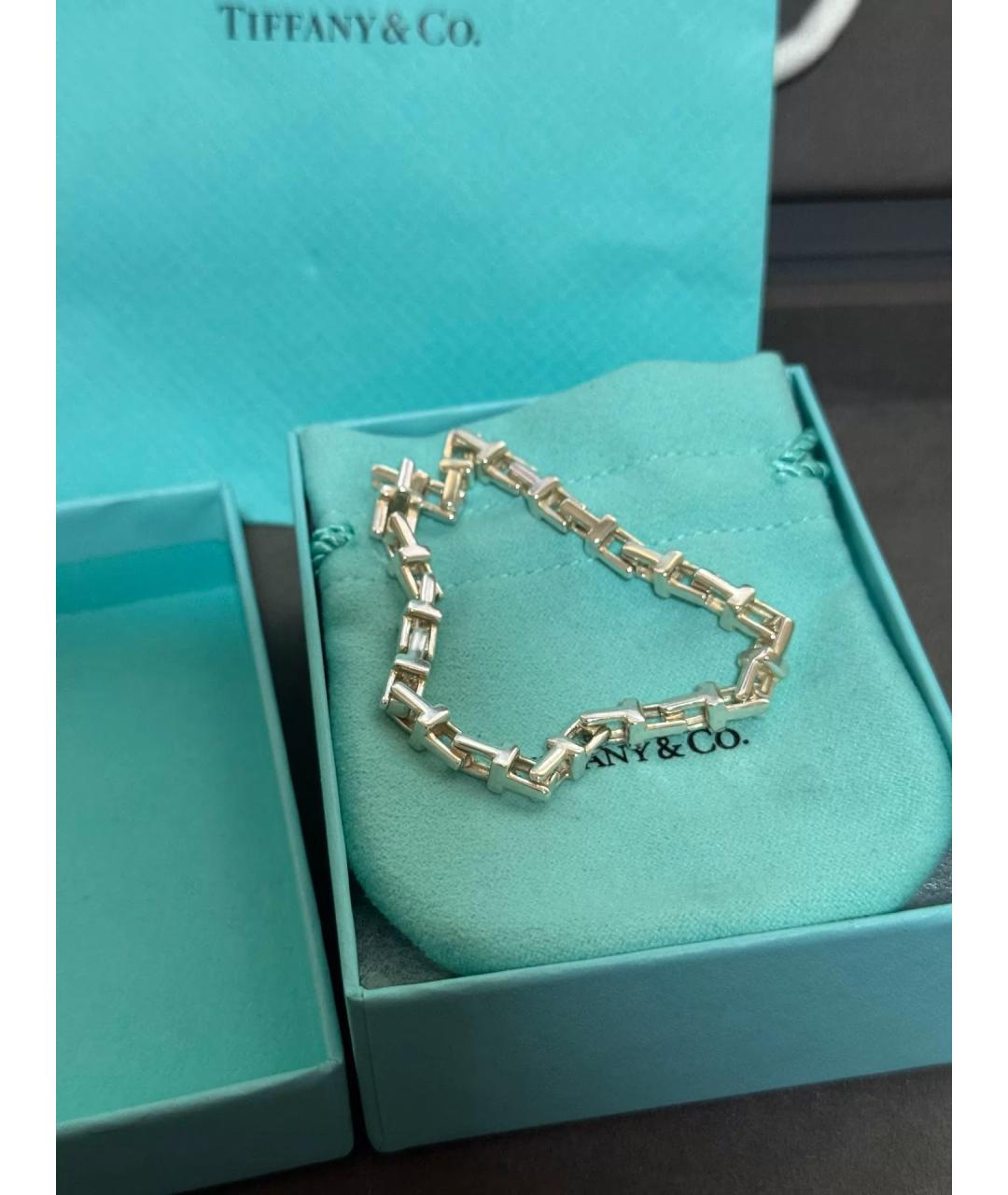 TIFFANY&CO Серебряный серебряный браслет, фото 8