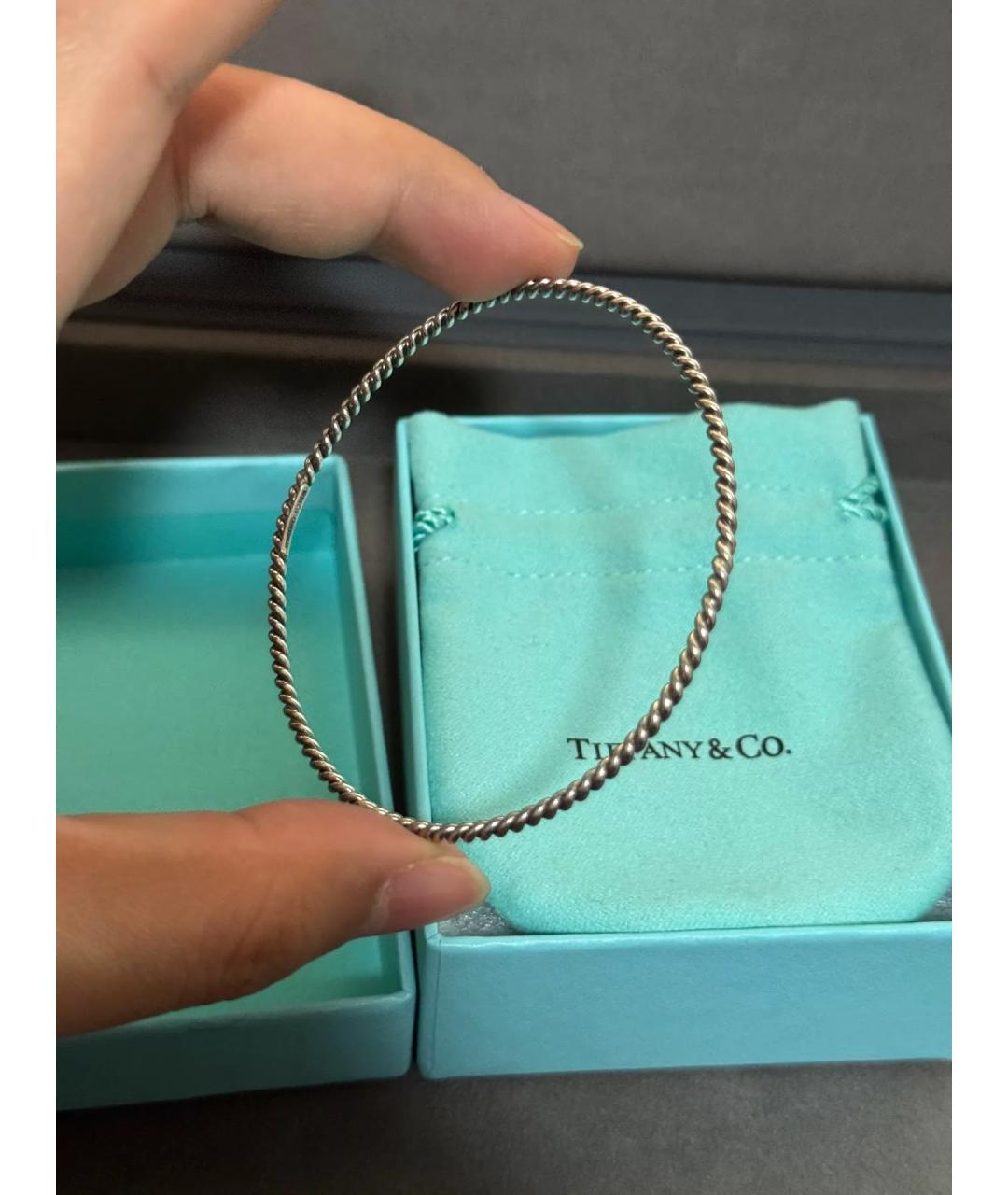 TIFFANY&CO Серебряный серебряный браслет, фото 3
