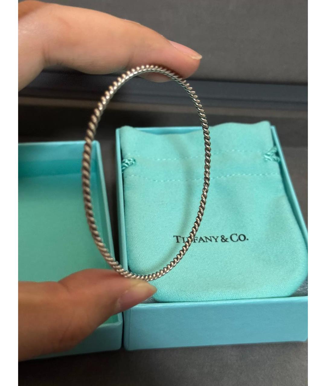 TIFFANY&CO Серебряный серебряный браслет, фото 6