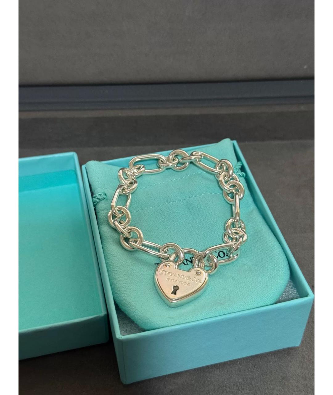 TIFFANY&CO Серебряный серебряный браслет, фото 2