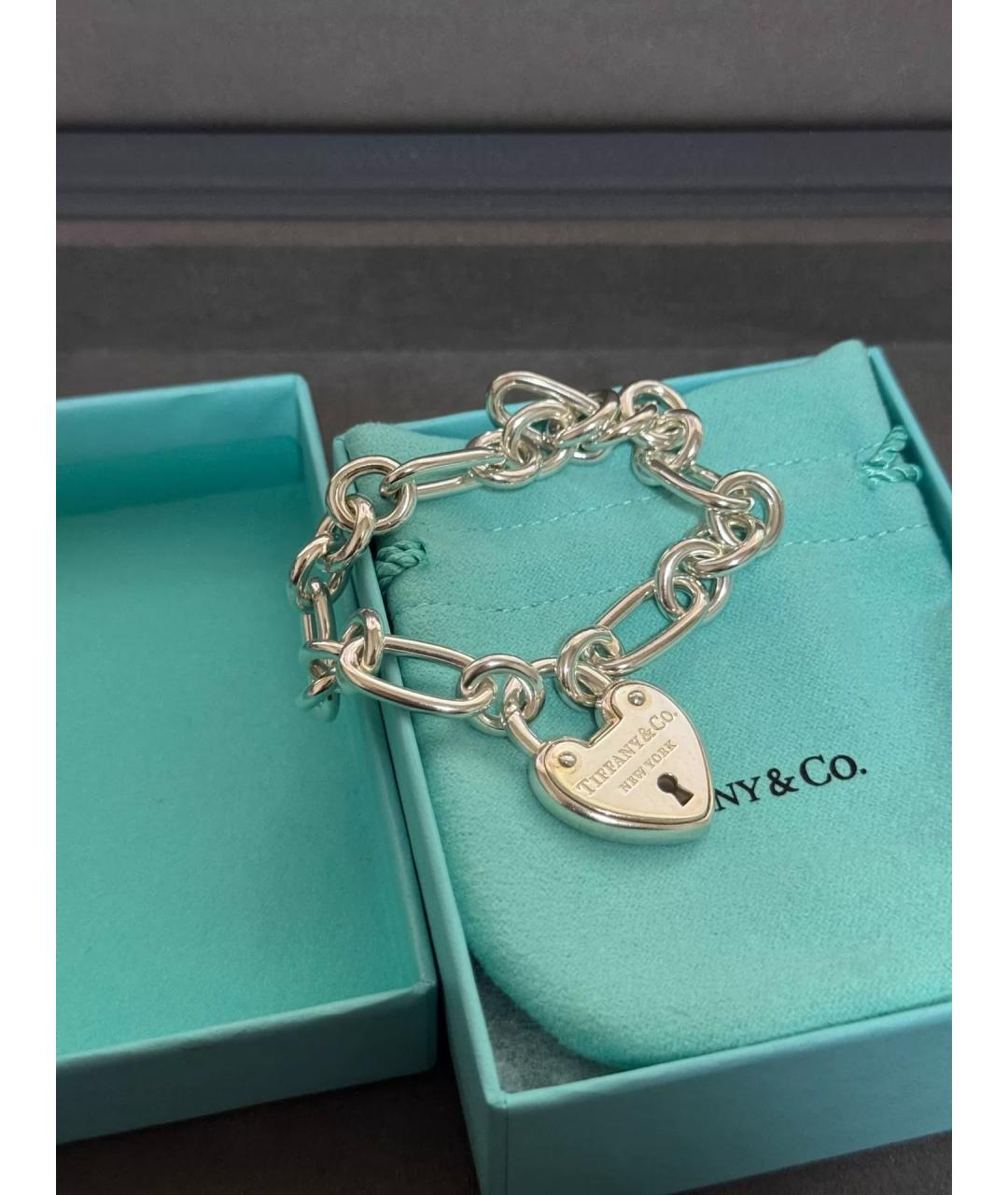 TIFFANY&CO Серебряный серебряный браслет, фото 4