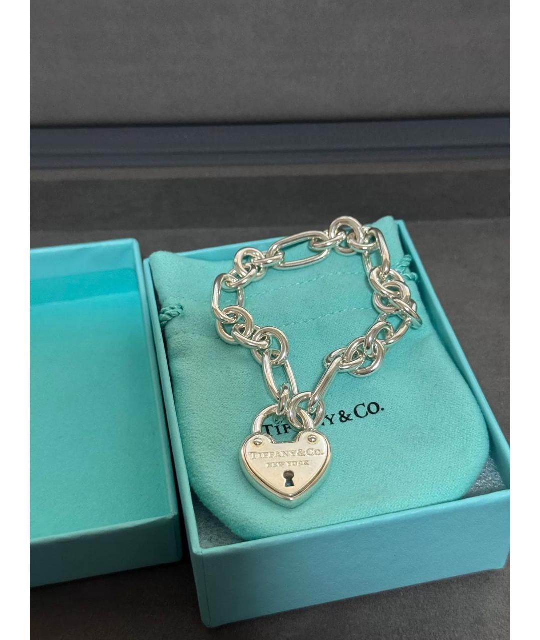TIFFANY&CO Серебряный серебряный браслет, фото 7