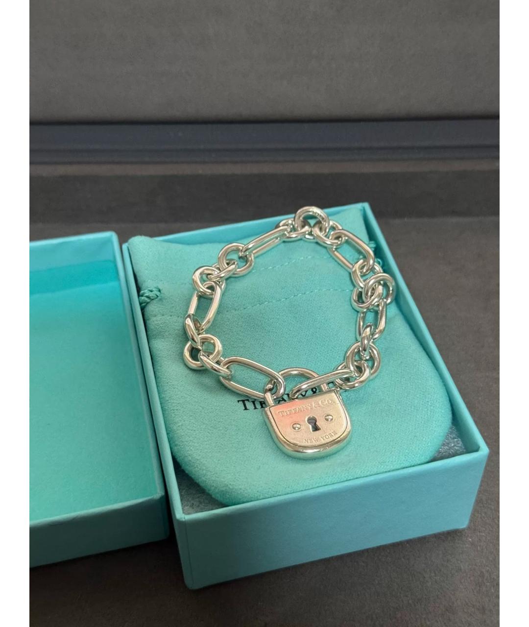 TIFFANY&CO Серебряный серебряный браслет, фото 7
