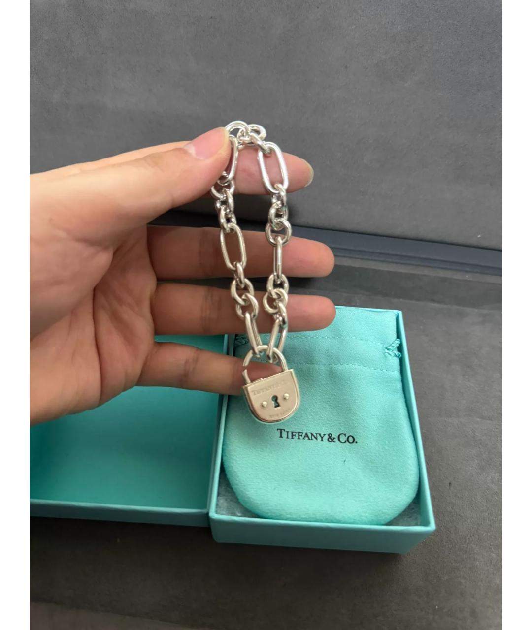 TIFFANY&CO Серебряный серебряный браслет, фото 5