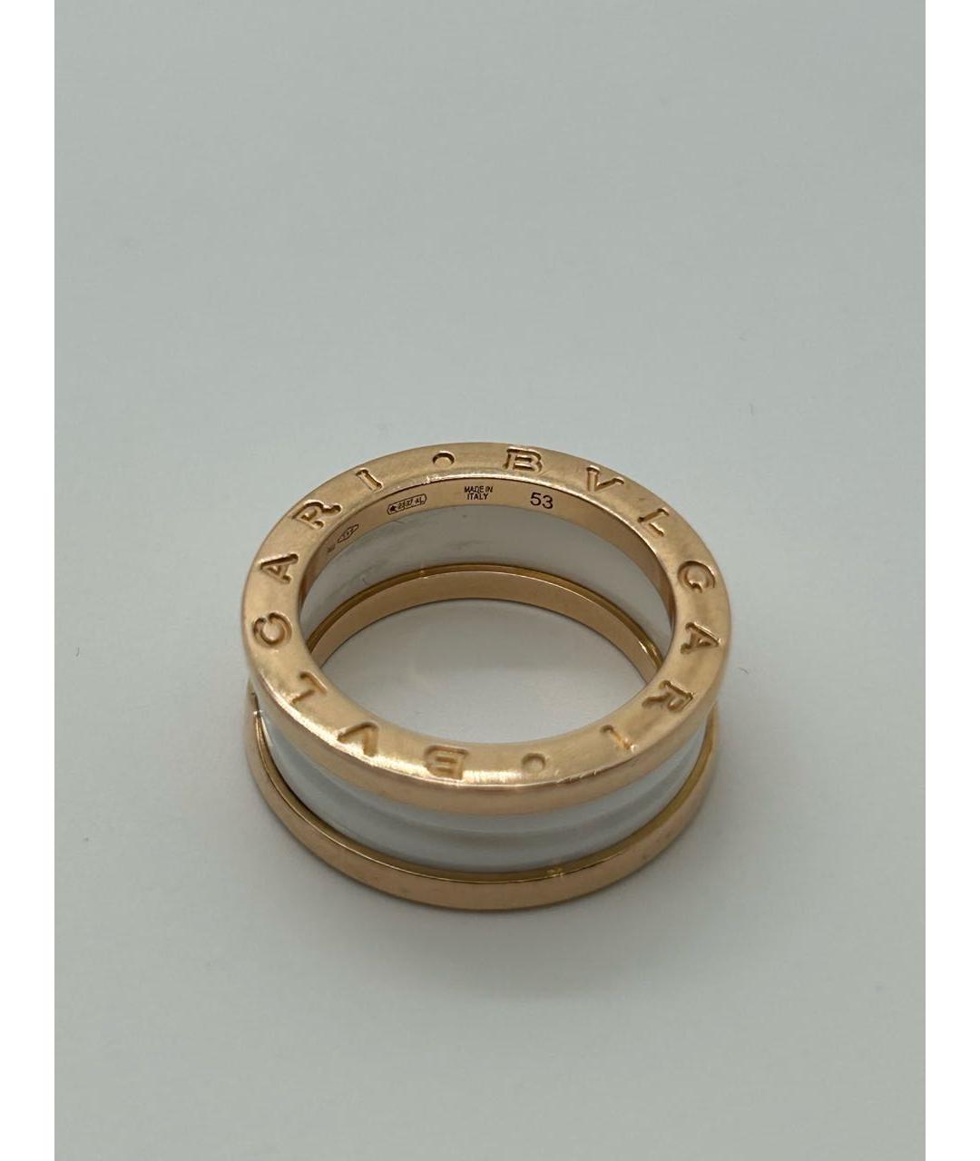BVLGARI Золотое кольцо из розового золота, фото 4